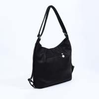 Сумка женская мешок на молнии, цвет чёрный Сумка женская мешок на молнии, цвет чёрный