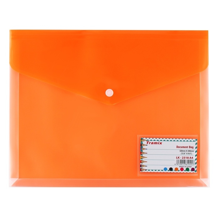 Папка-конверт на кнопке А4, 180 мкр, с расширением, карман для визиток, МИКС Папка-конверт на кнопке А4, 180 мкр, с расширением, карман для визиток, МИКС