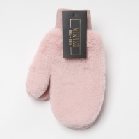 Варежки на иск.меху MINAKU пушистые 25 см розовый Варежки на иск.меху MINAKU пушистые 25 см розовый