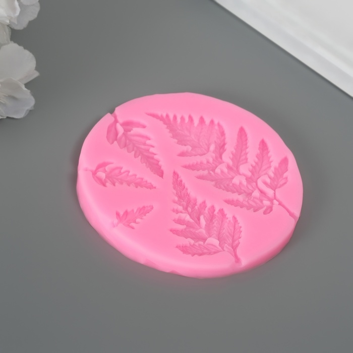 Молд силикон Молд силикон "Листья папоротника" 5 предметов