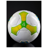 Футбольный мяч MINSA Junior, ручная сшивка, 32 панели, р. 4, PU Футбольный мяч MINSA Junior, ручная сшивка, 32 панели, р. 4, PU