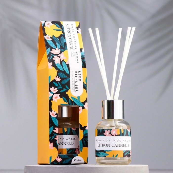 Диффузор ароматический, 30 мл, булочка с корицей Диффузор ароматический, 30 мл, булочка с корицей