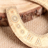 Сувенир &laquo;Подкова&raquo;, на удачу, 11&times;10&times;0,3 см, береста