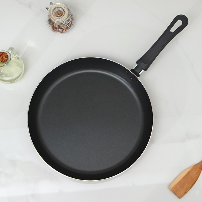 Сковорода &laquo;Эксперт&raquo;, d=28 см, антипригарное покрытие, цвет бордовый