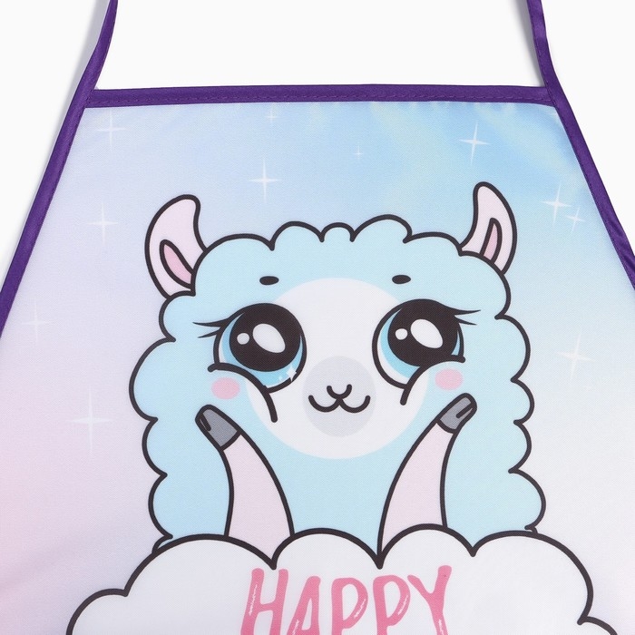 Фартук с нарукавниками детский Этель &laquo;Лама&raquo;, 49 х 39 см