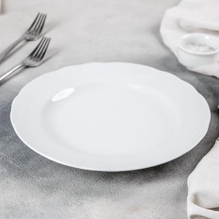 Тарелка фарфоровая «Надежда», d=24 см Тарелка фарфоровая «Надежда», d=24 см