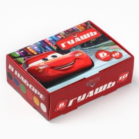 Гуашь 6 цветов по 10 мл, Тачки Гуашь 6 цветов по 10 мл, Тачки