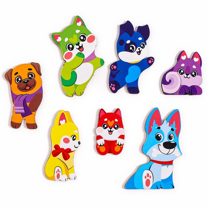 Головоломка деревянная для детей &laquo;Собачки&raquo;