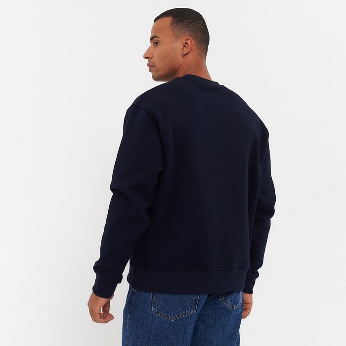 Свитшот мужской НАЧЁС, цвет тёмно-синий, размер 52 (XXL)