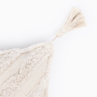 Наволочка декоративная &laquo;Этель&raquo; Бохо, 45х45 см, цвет молочный, 100% хлопок