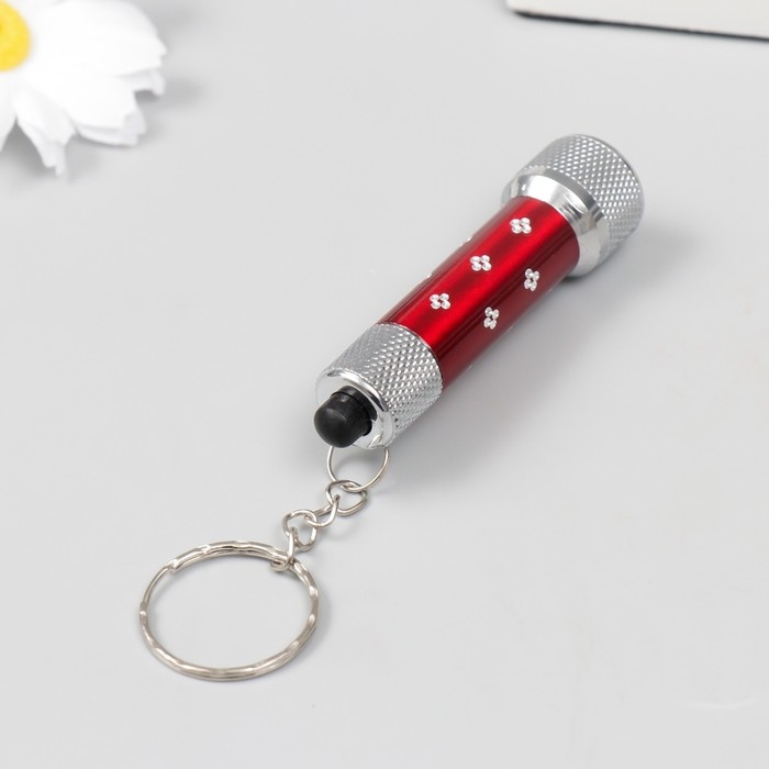 Фонарик свет на кольце под металл 3 лампы МИКС Фонарик свет на кольце под металл 3 лампы МИКС