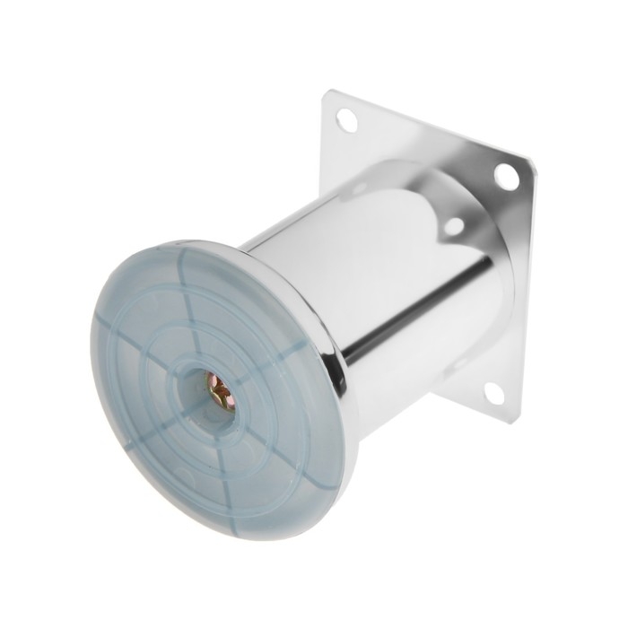 Опора мебельная OM001CR ТУНДРА, 50х80 мм, цвет хром Опора мебельная OM001CR ТУНДРА, 50х80 мм, цвет хром