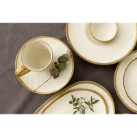 Блюдце фарфоровое Magistro Poursephona, d=16 см, цвет белый Блюдце фарфоровое Magistro Poursephona, d=16 см, цвет белый