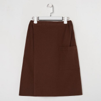 Полотенце банное Этель &laquo;Килт&raquo; с карманом 60*140 см. цв. горький шоколад, 100% хл, вафля 240 г/м2