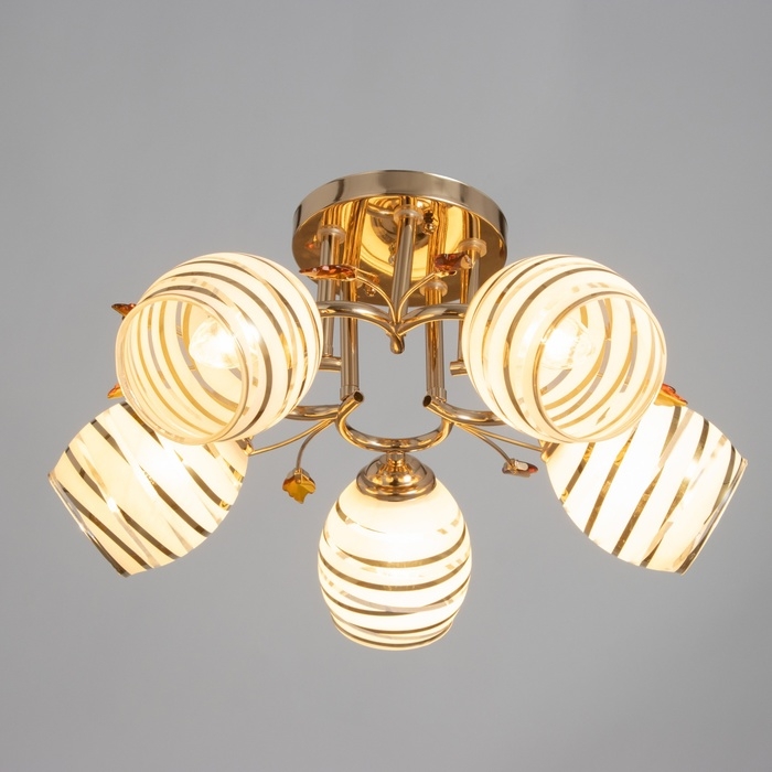 Люстра "Бет" 5х40Вт Е27 Золото МОДЕЛЬ: 2612365