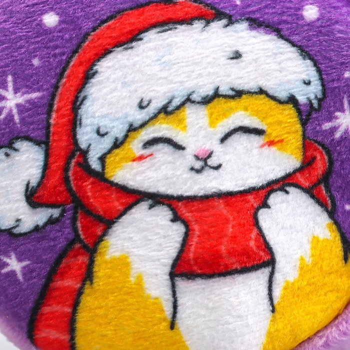 Кошелёк детский Кошелёк детский "Добрые зверята", плюшевый, цвет МИКС