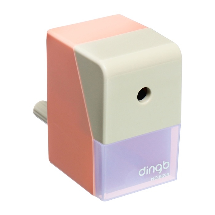 Точилка механическая с контейнером Классика Розовый Точилка механическая с контейнером Классика Розовый