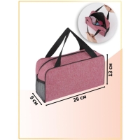 Косметичка на молнии, цвет тёмно-розовый Косметичка на молнии, цвет тёмно-розовый