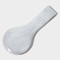 Подставка под ложку Magistro &laquo;Мрамор&raquo;, 24&times;11&times;1 см, цвет белый