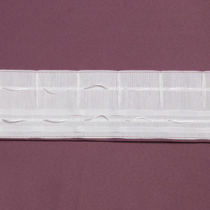 Штора портьерная &laquo;Этель&raquo; 145&times;265 см, блэкаут, цвет фиолетовый, пл. 210 г/м&sup2;, 100% п/э