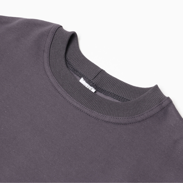 Костюм (свитшот и брюки) детский MINAKU, цвет графит, рост 98 см