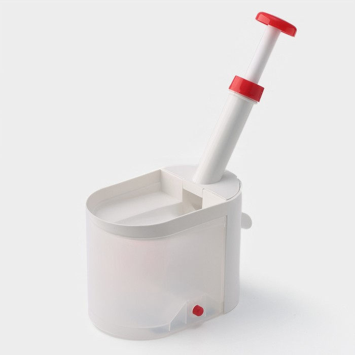 Машинка для удаления косточек из вишни Доляна &laquo;Вишнёвый сад&raquo;, контейнер 450 мл, цвет белый