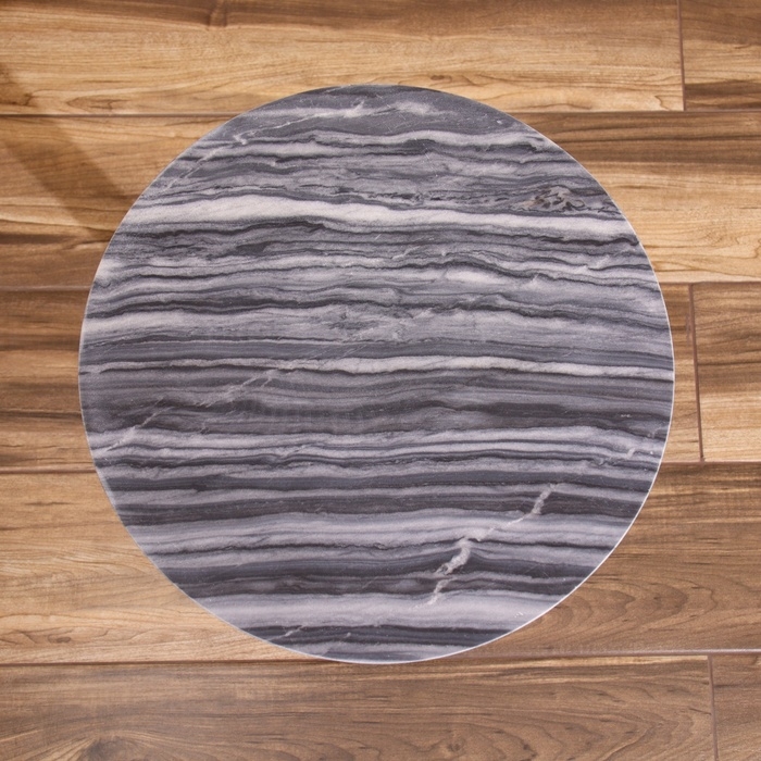 Стол кофейный 41х41х55 см, алюминий/мрамор Стол кофейный 41х41х55 см, алюминий/мрамор