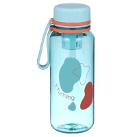 Бутылка для воды, 600 мл, 20 х 7 см, с ситом, голубая Бутылка для воды, 600 мл, 20 х 7 см, с ситом, голубая