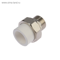 Муфта комбинированная &laquo;СТМ&raquo;, разъёмная (американка), 25 мм &times; &frac34;", наружная резьба