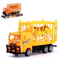 Грузовик инерционный &laquo;Зооперевозчик&raquo;, цвета МИКС