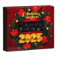 Новый год. Шоколадное драже "Арахис в шоколаде" Венок, 100 г