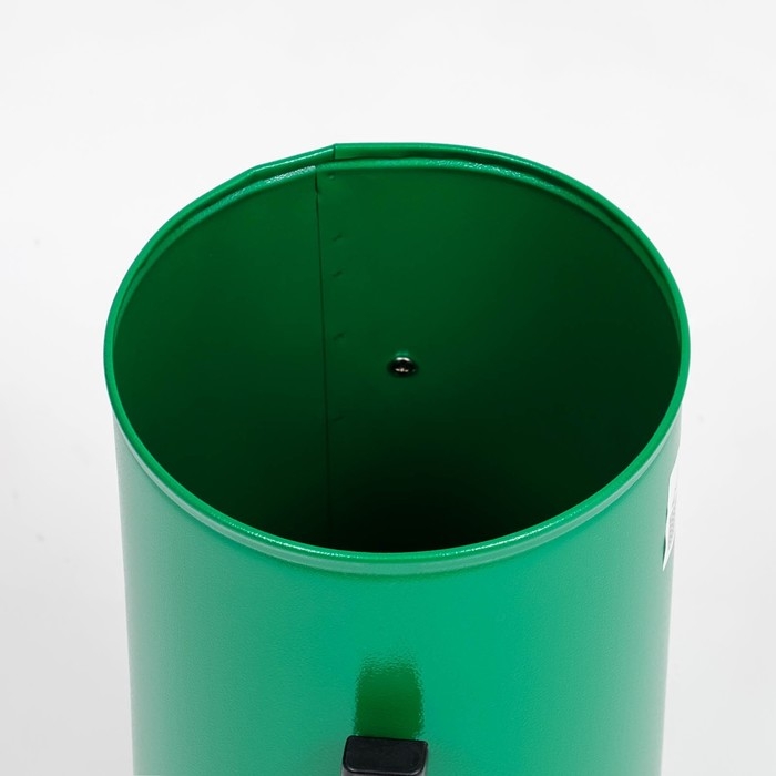 Урна уличная &laquo;Уралочка Бюджет&raquo; 21 л, 35 х 55 х 26,5 см, зеленая, бак 0,6 мм