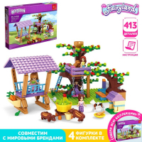 Конструктор «Ферма девчонок», 413 деталей Конструктор «Ферма девчонок», 413 деталей