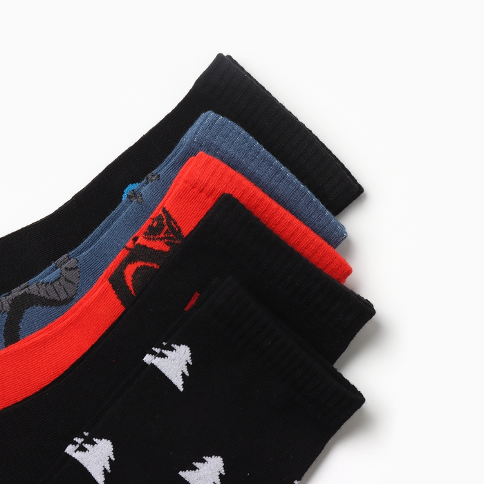 Набор мужских носков KAFTAN New year, р. 41-44 (27-29 см), 5 пар