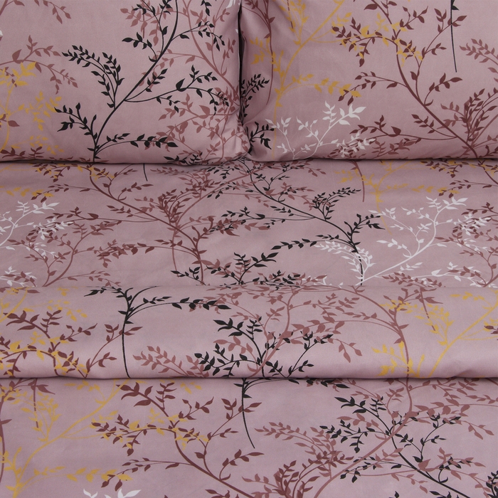 Постельное бельё Экономь и Я 2 сп Soft 175*215см,180*215см,50*70см-2 шт, полисатин, 80 г/м&sup2;