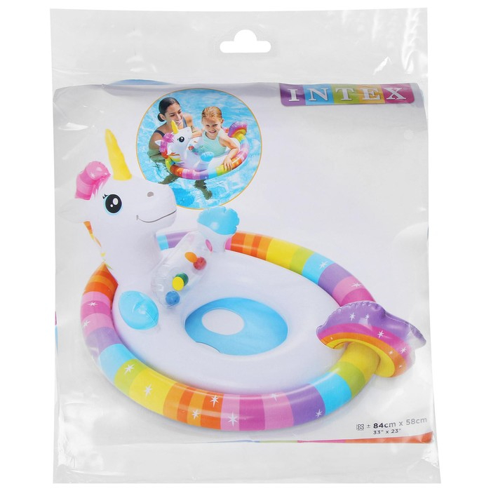 Круг для плавания «Зверюшки», с сиденьем, от 3-4 лет, цвет МИКС, 59570NP INTEX Круг для плавания «Зверюшки», с сиденьем, от 3-4 лет, цвет МИКС, 59570NP INTEX