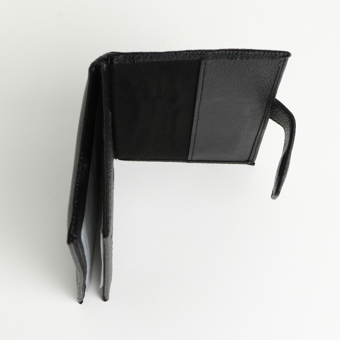 Обложка 2 в 1, для автодокументов и паспорта на магните, цвет чёрный Обложка 2 в 1, для автодокументов и паспорта на магните, цвет чёрный