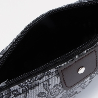 Косметичка на молнии, цвет тёмно-серый Косметичка на молнии, цвет тёмно-серый