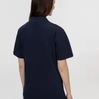 Рубашка поло унисекс Pulse, кобальт (темно-синяя), размер 4XL