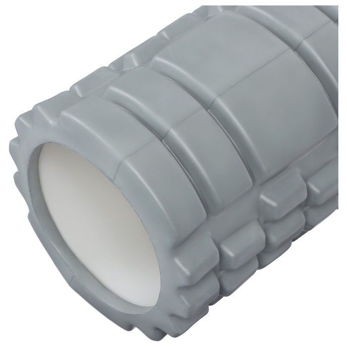 Ролик массажный Sangh, 33х14 см, цвет серый Ролик массажный Sangh, 33х14 см, цвет серый