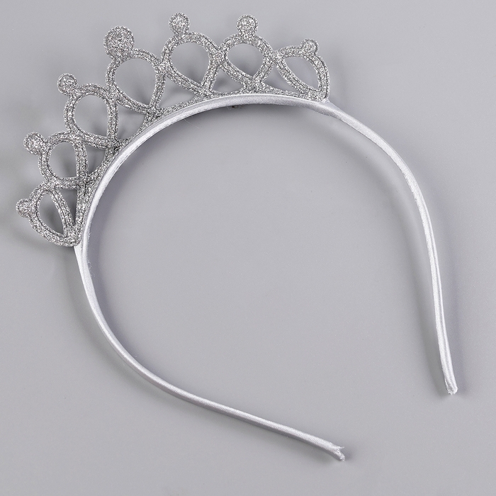 Карнавальный набор &laquo;Стильная принцесса&raquo;: ободок, платье голубое, рост 104 см