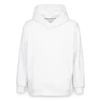 Худи флисовое унисекс Manakin, белое, размер M/L