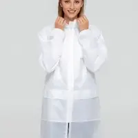 Дождевик Rainman Zip Pro белый, размер M