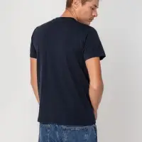 Футболка мужская T-bolka Stretch, темно-синяя (navy), размер XL