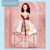 Кукла-модель шарнирная «Нежные мечты» с велосипедом Кукла-модель шарнирная «Нежные мечты» с велосипедом