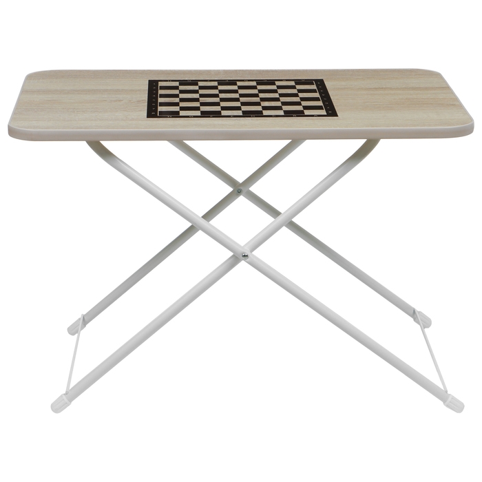 Стол туристический игровой &laquo;Шахматы&raquo;, 75 &times; 50 х 50/62 см