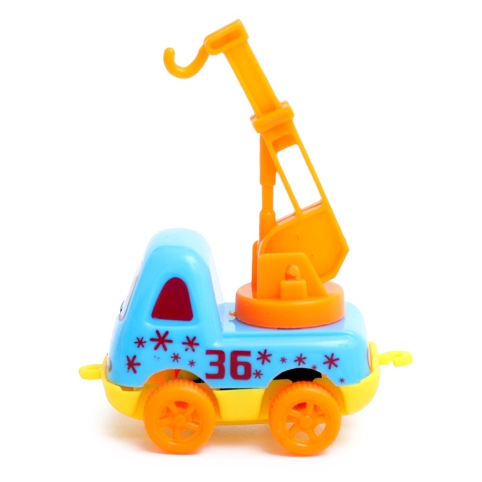 АВТОГРАД Набор АВТОГРАД Набор "Машинки строители", 12 шт.