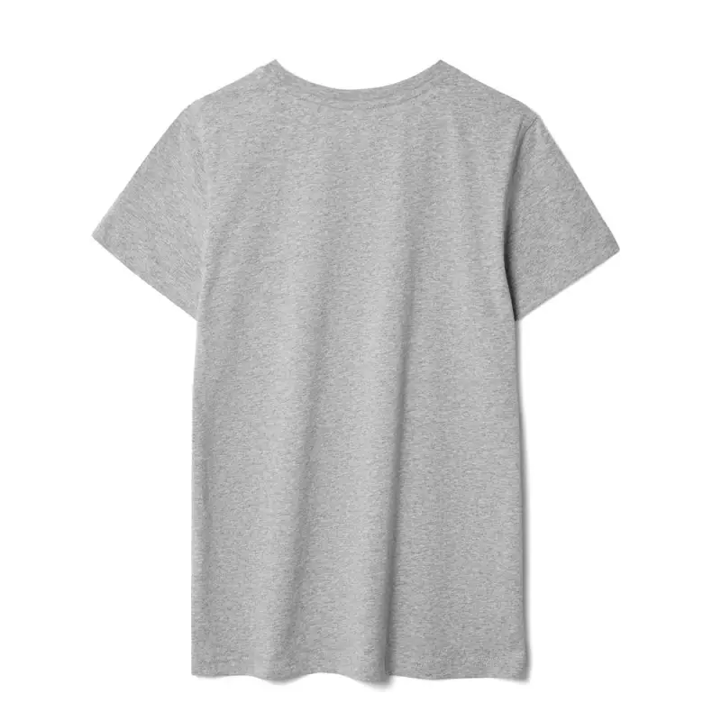 Футболка женская T-bolka Stretch Lady, серый меланж, размер S