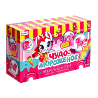 Музыкальная игрушка «Чудо мороженое: Единорог» ходит, звук, свет, с аксессуарами Музыкальная игрушка «Чудо мороженое: Единорог» ходит, звук, свет, с аксессуарами