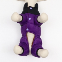 Комбинезон "Умка", размер 18 (ДС 40 см, ОГ 50 см, ОШ 38 см), чёрно-фиолетовый Комбинезон "Умка", размер 18 (ДС 40 см, ОГ 50 см, ОШ 38 см), чёрно-фиолетовый